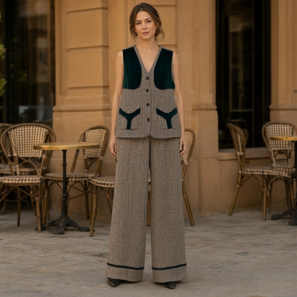 Conjunto Capri con una modelo para mujer Angara Moda
