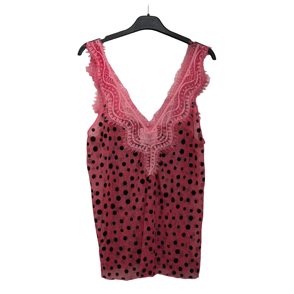 Lencera Jennifer en color Rosa sobre fondo blanco para mujer Angara Moda