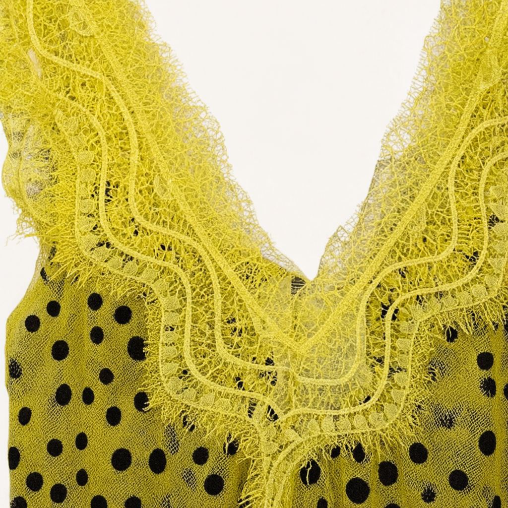 Detalle del tejido de Lencera Jennifer para mujer Angara Moda