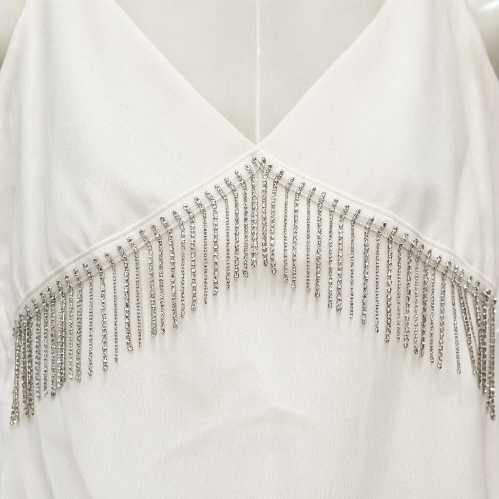 Detalle del tejido de Lencera Becky para mujer Angara Moda