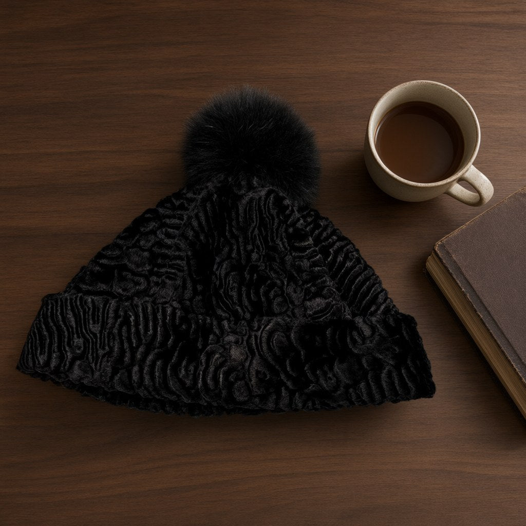 Gorro Chloe desde arriba para mujer Angara Moda