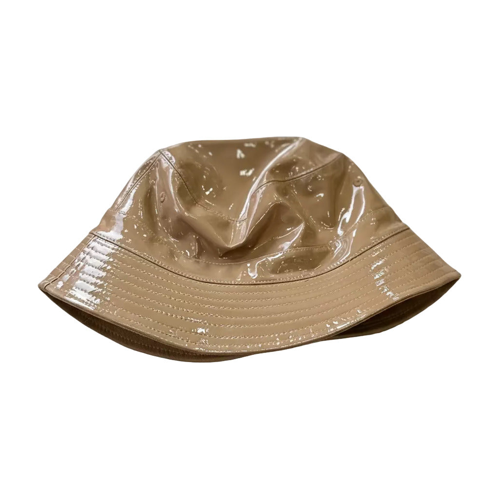 Gorro Prisca Impermeable Reversible de Invierno Multicolor en color Camel sobre fondo blanco para mujer Angara Moda