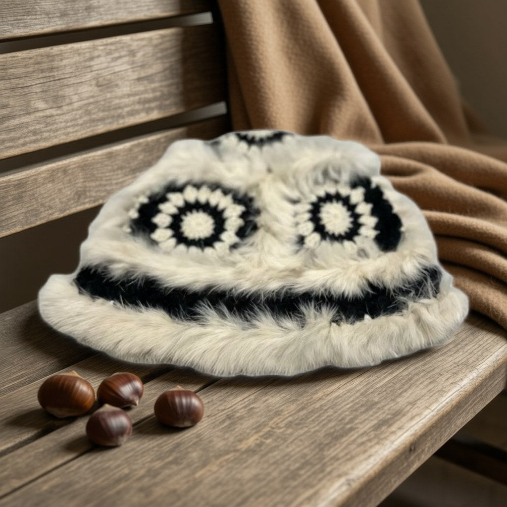 Gorro sidonie sobre una superficie para mujer Angara Moda