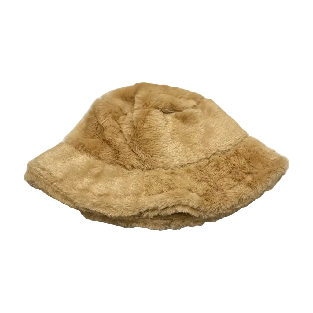 Gorro Ilona en color Camel sobre fondo blanco para mujer Angara Moda