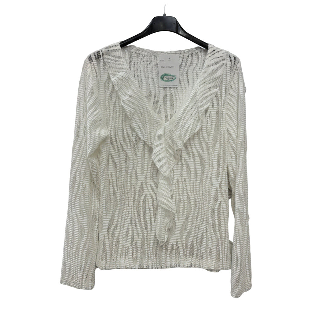 Blusa diamante sobre fondo blanco para mujer Angara Moda
