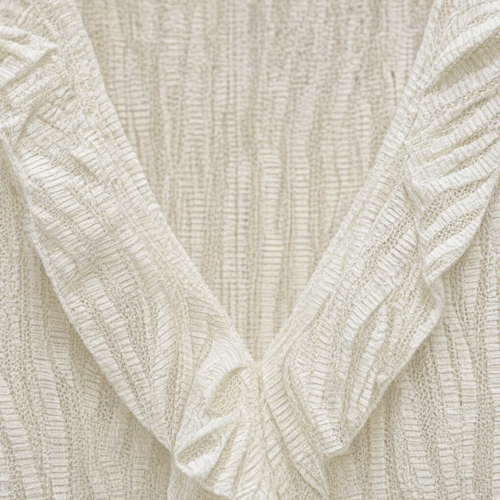 Detalle del tejido de Blusa diamante para mujer Angara Moda