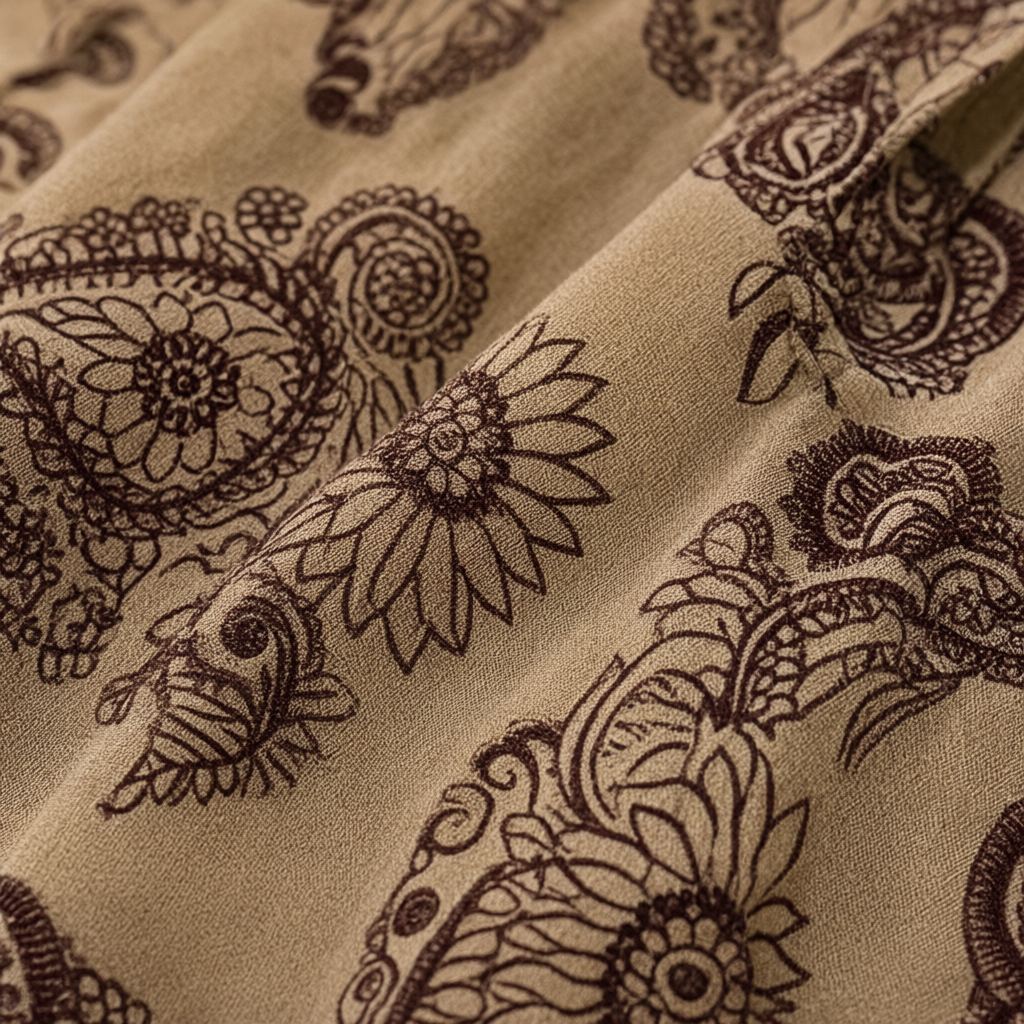 Detalle del tejido de Pantalon carola para mujer Angara Moda