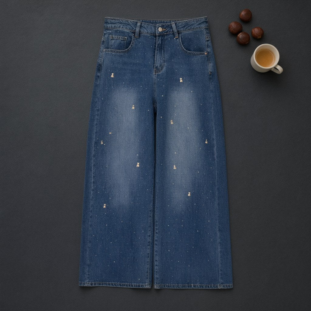 Pantalon vaquero Lucena desde arriba para mujer Angara Moda