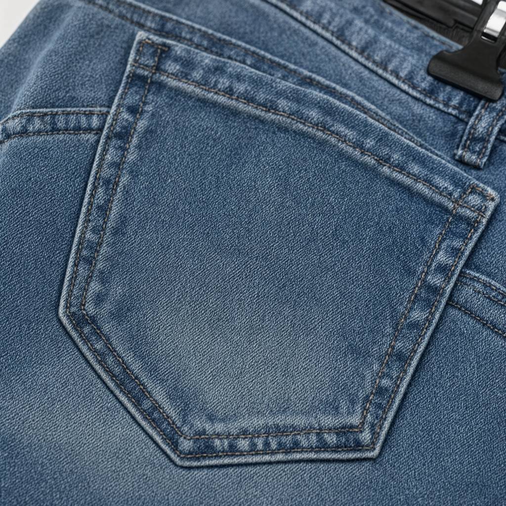 Detalle del tejido de Pantalon Baeza para mujer Angara Moda
