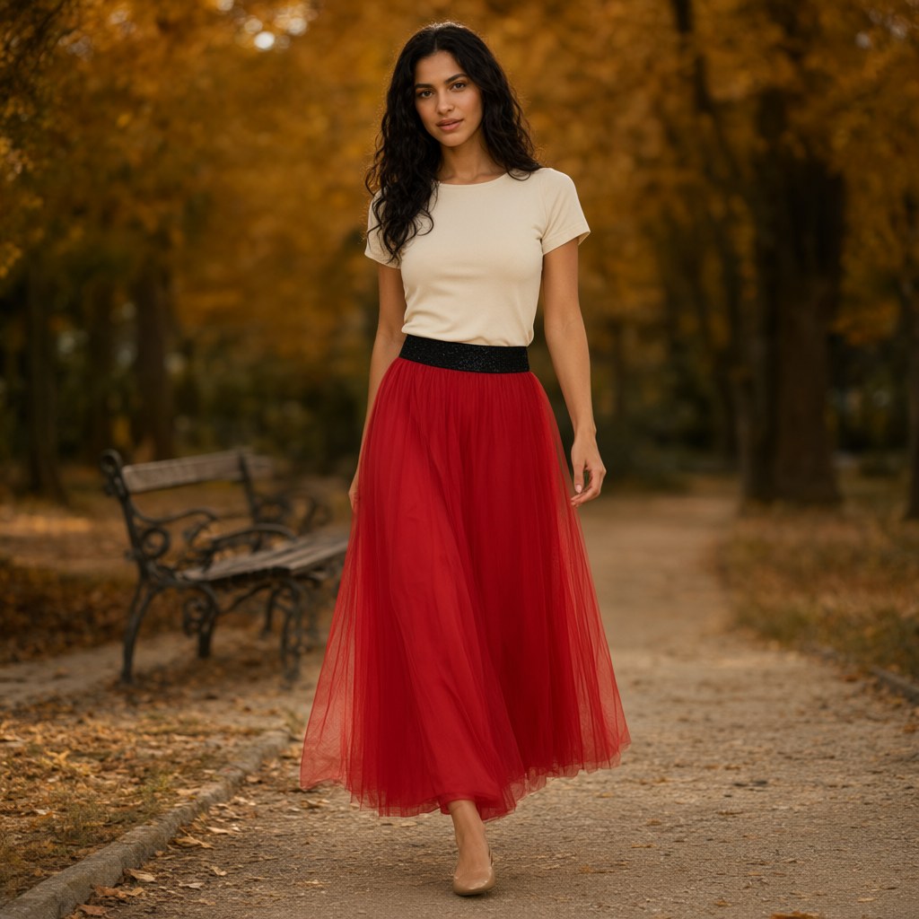 Fiesta Ramadan con una modelo para mujer Angara Moda