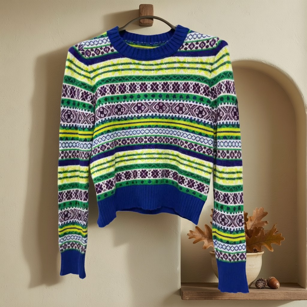Jersey Anu colgada en un ambiente para mujer Angara Moda