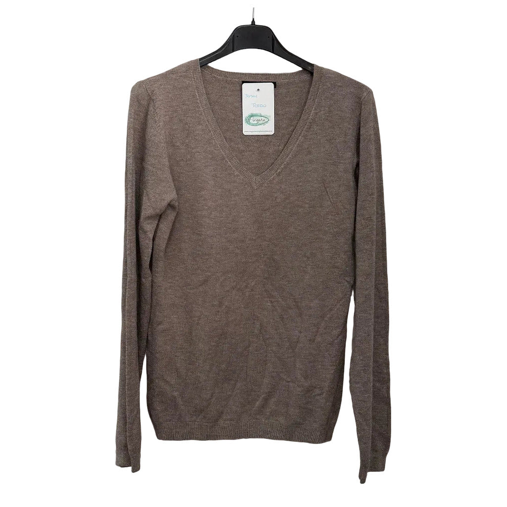 Jersey Tordo sobre fondo blanco para mujer Angara Moda