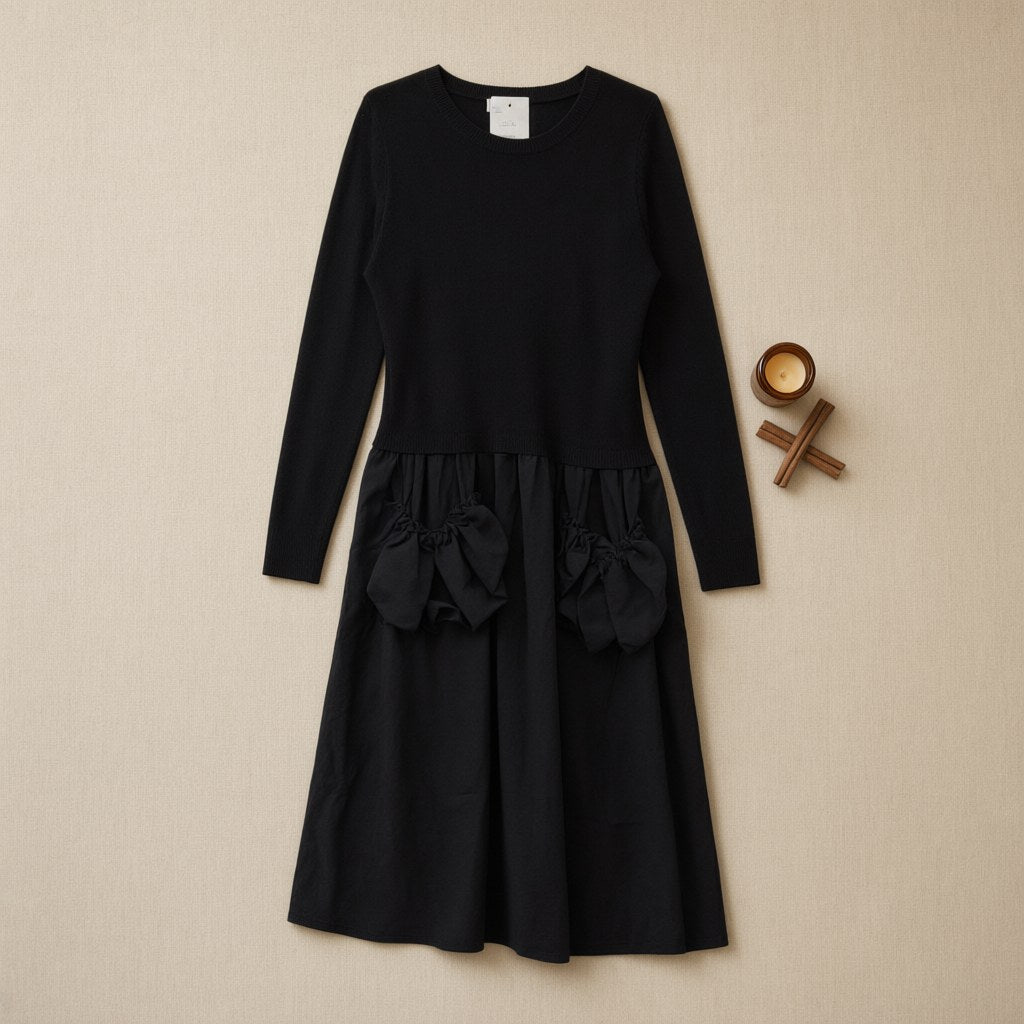Vestido midi Ava desde arriba para mujer Angara Moda