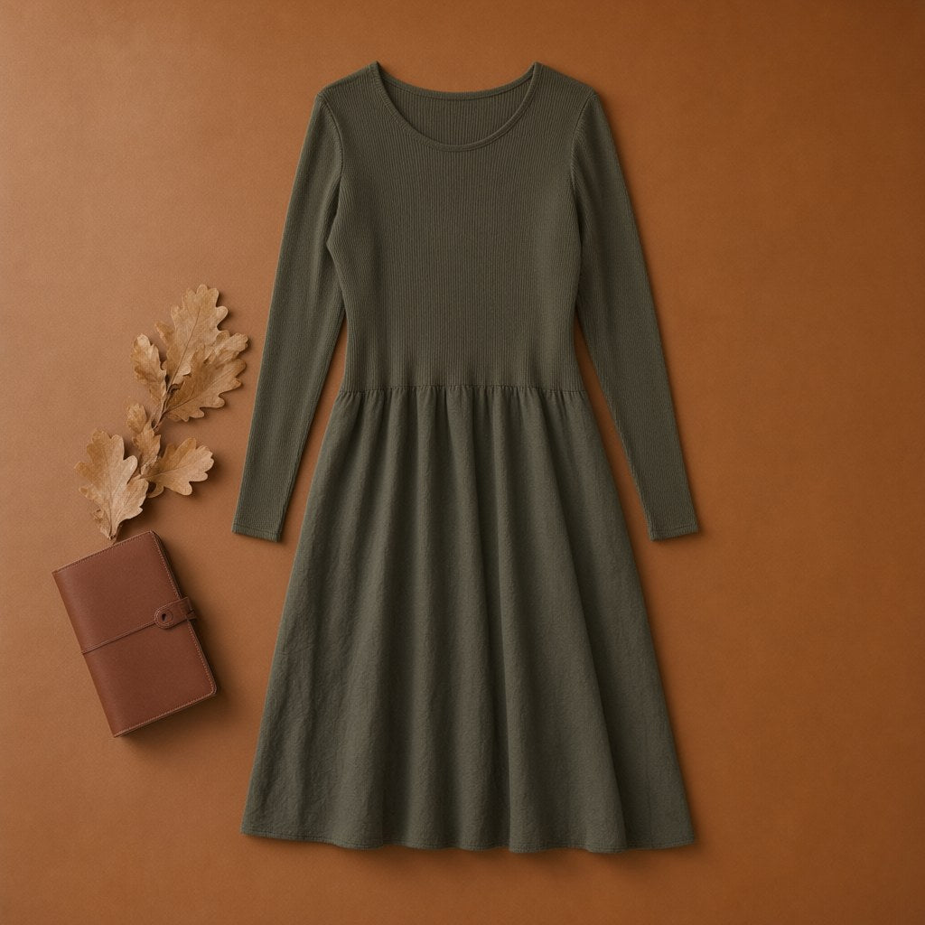 Vestido midi bea desde arriba para mujer Angara Moda