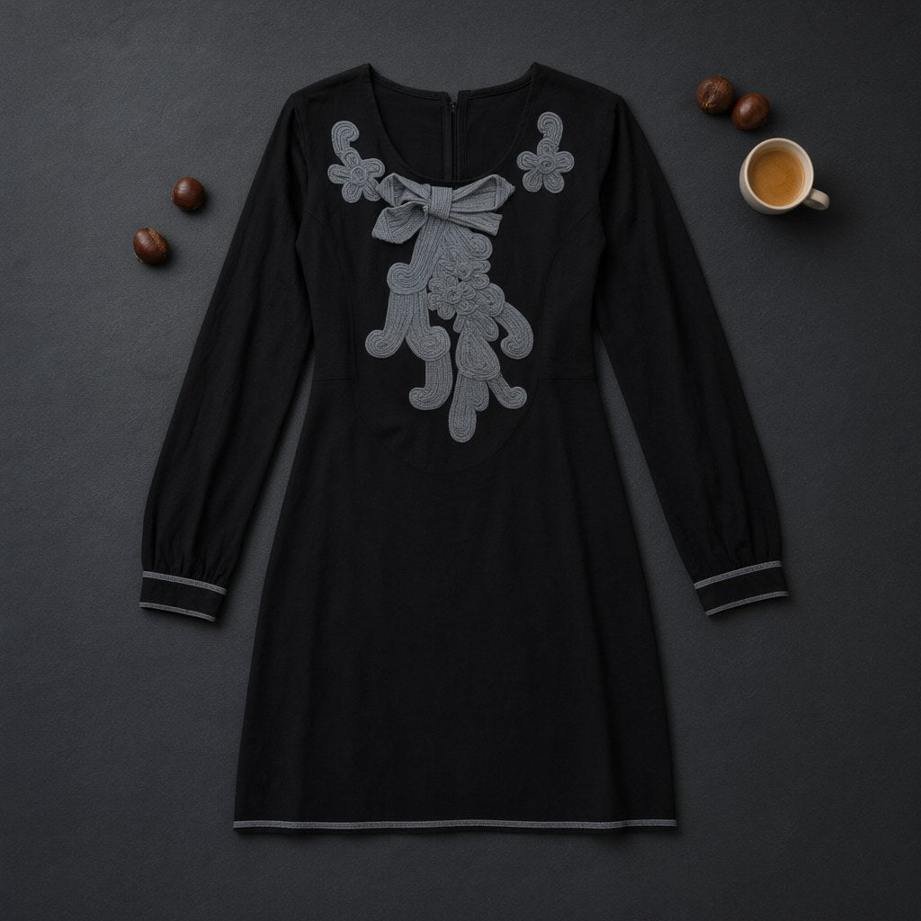 Vestido corto eda desde arriba para mujer Angara Moda