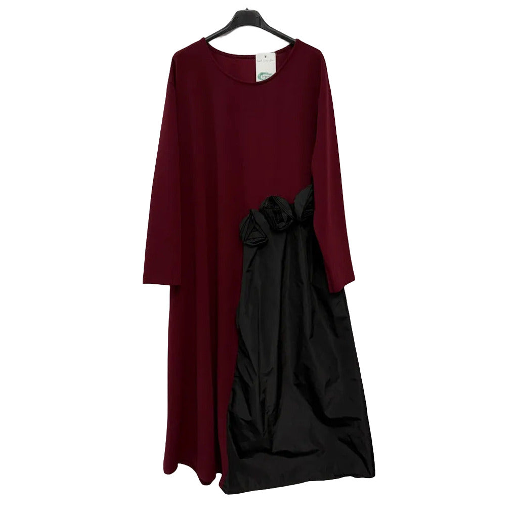 Vestido largo ema sobre fondo blanco para mujer Angara Moda