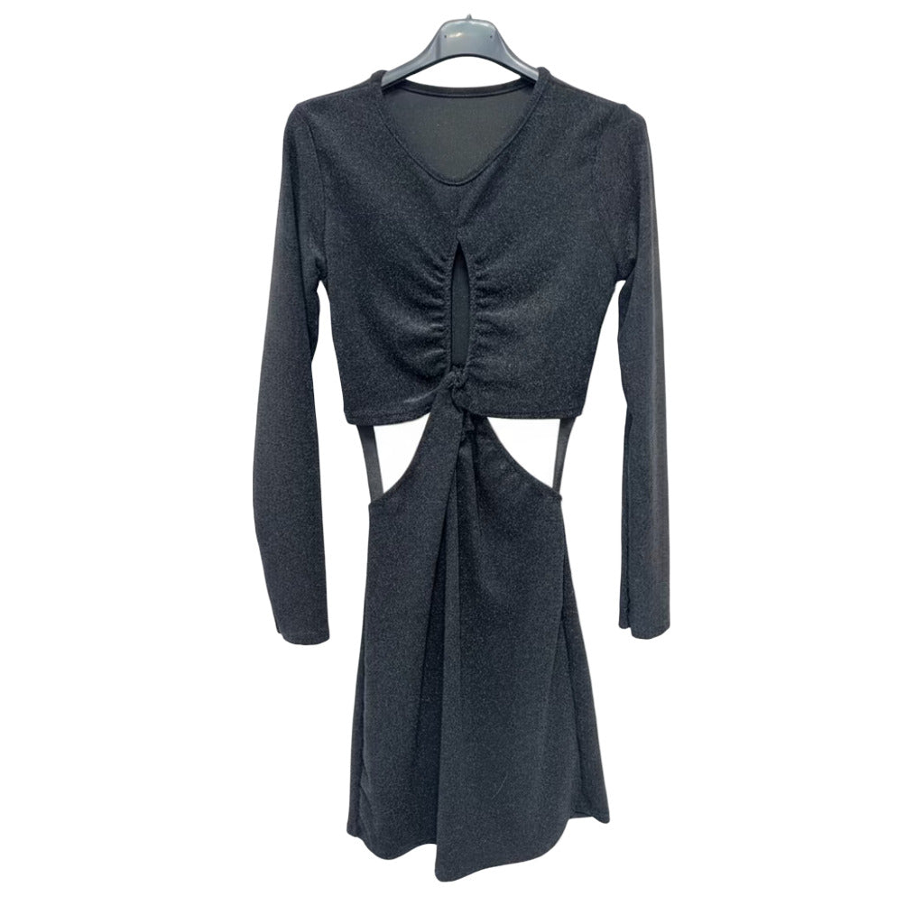 Vestido corto ina sobre fondo blanco para mujer Angara Moda