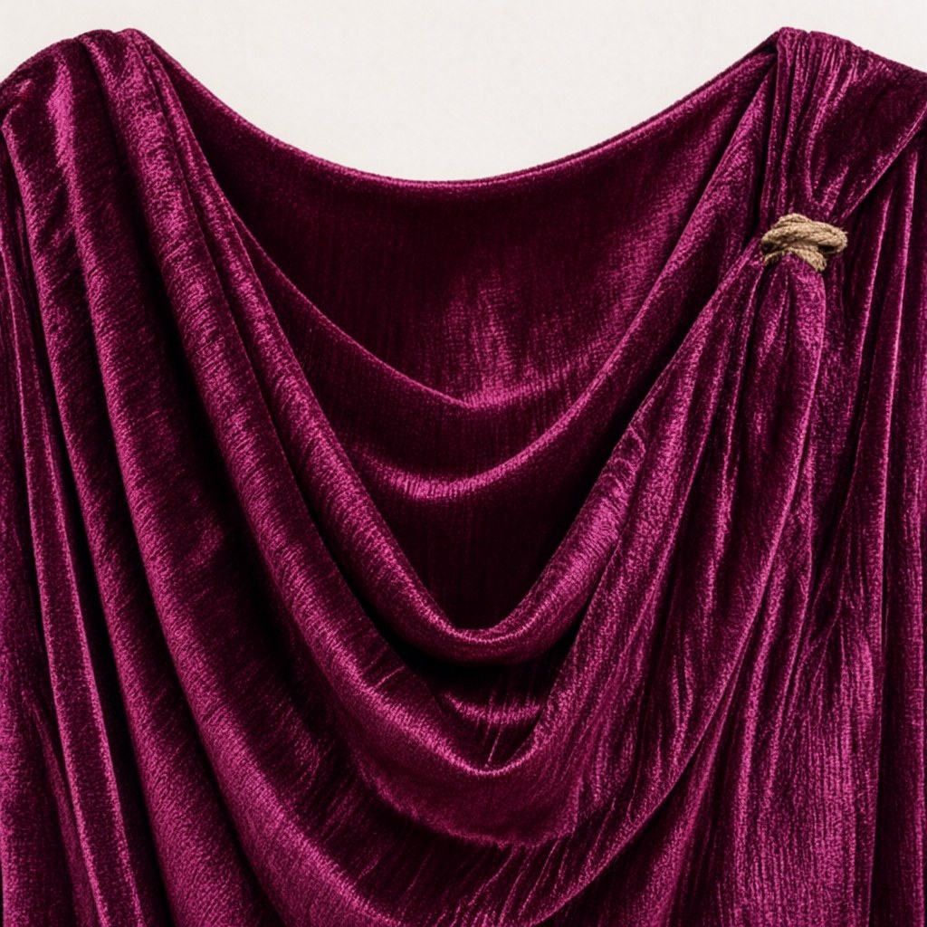 Detalle del tejido de Vestido largo Lina para mujer Angara Moda