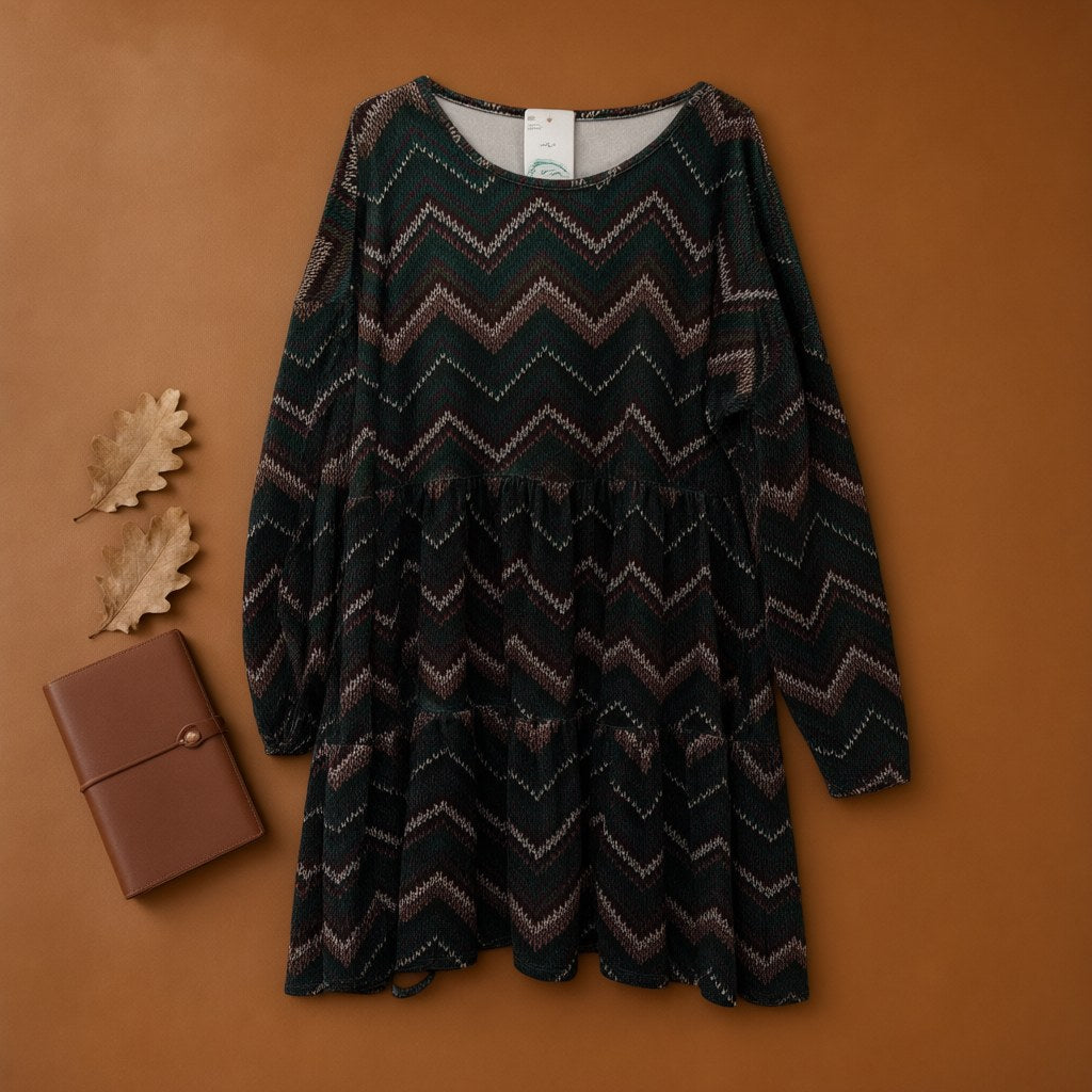 Vestido corto nala desde arriba para mujer Angara Moda