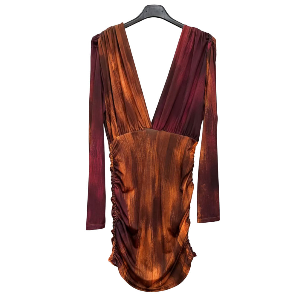 Vestido corto Xena sobre fondo blanco para mujer Angara Moda