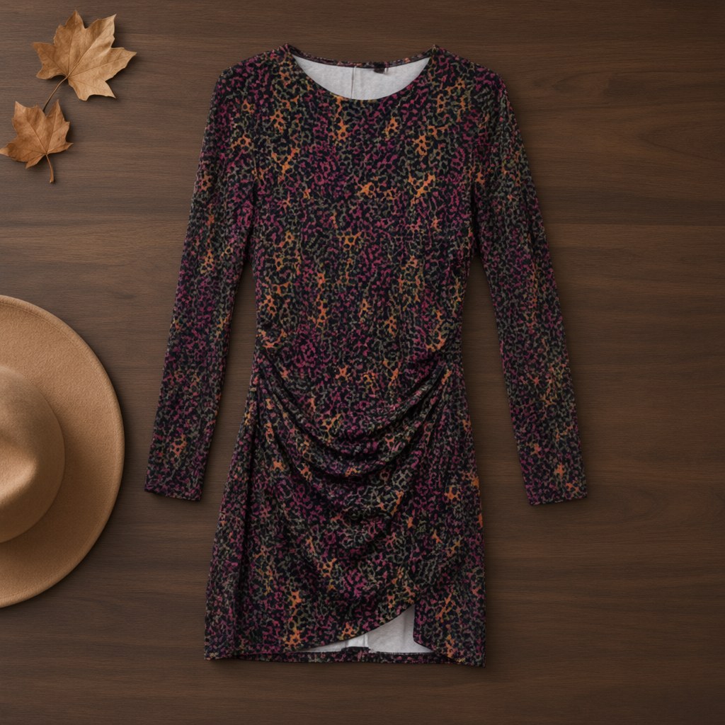 Vestido corto Yara desde arriba para mujer Angara Moda