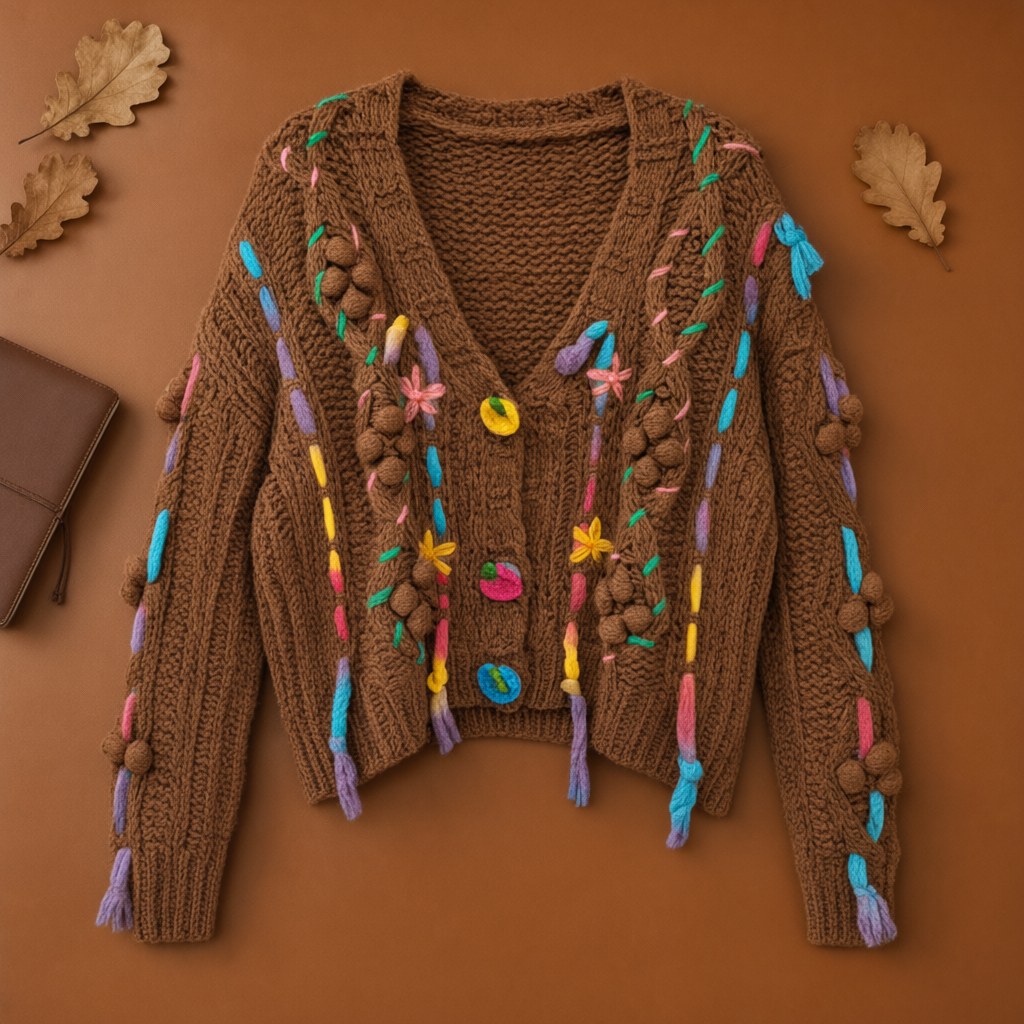Chaqueta lana brumosa desde arriba para mujer Angara Moda