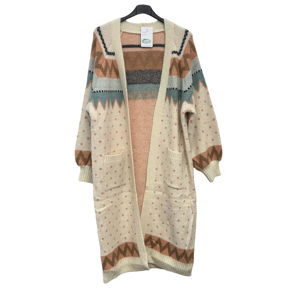 Chaqueta noal sobre fondo blanco para mujer Angara Moda
