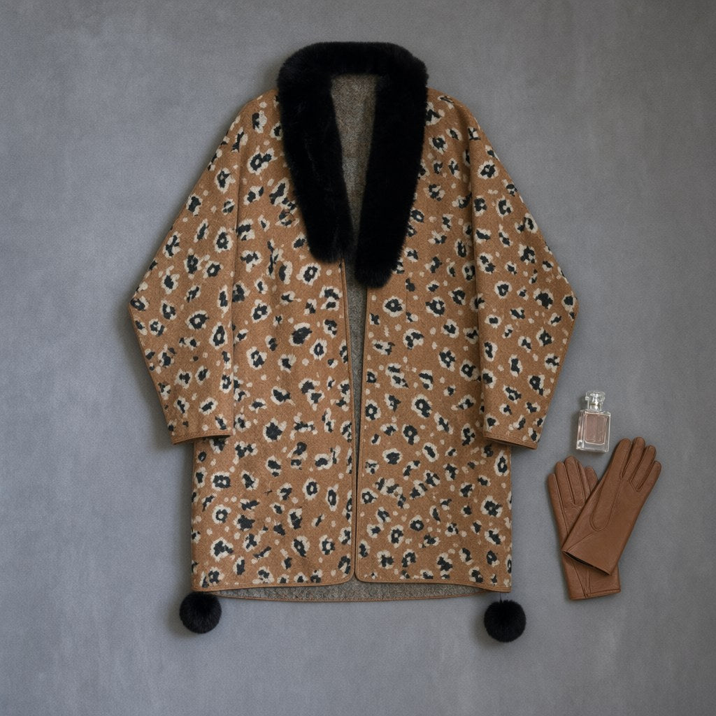 Chaqueta textura nevada desde arriba para mujer Angara Moda