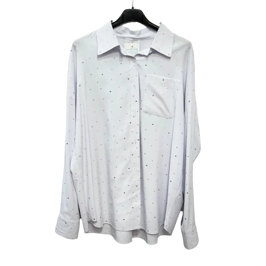 Camisa pino sobre fondo blanco para mujer Angara Moda