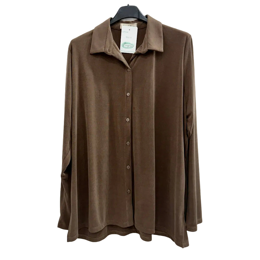 Camisa rocio sobre fondo blanco para mujer Angara Moda