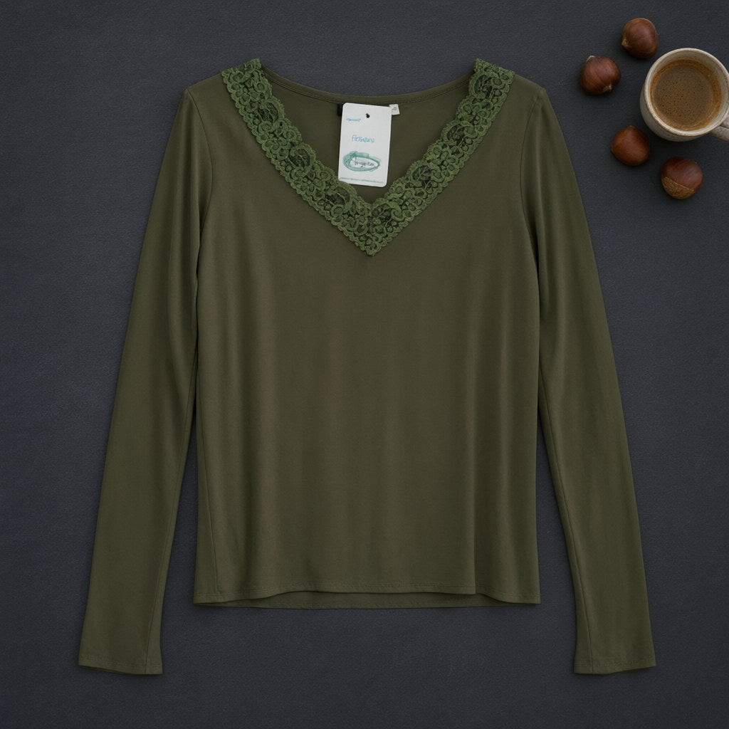 Camiseta potasio desde arriba para mujer Angara Moda