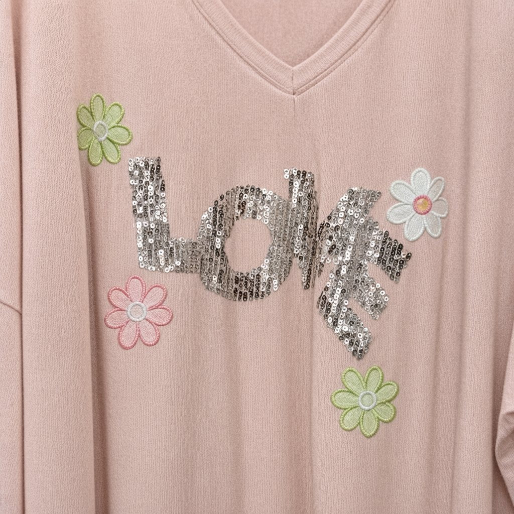 Detalle del tejido de Camiseta Galio para mujer Angara Moda
