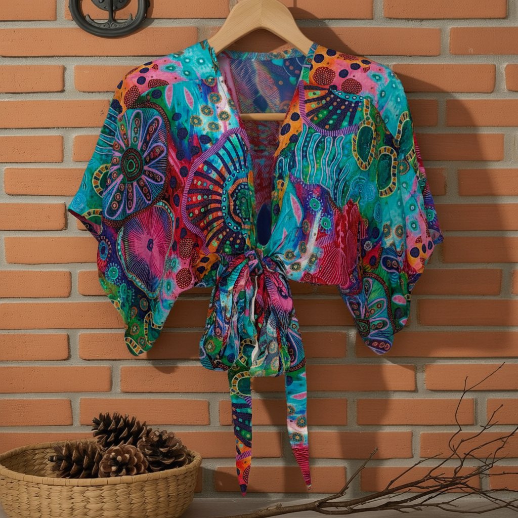 Top san pedro colgada en un ambiente para mujer Angara Moda