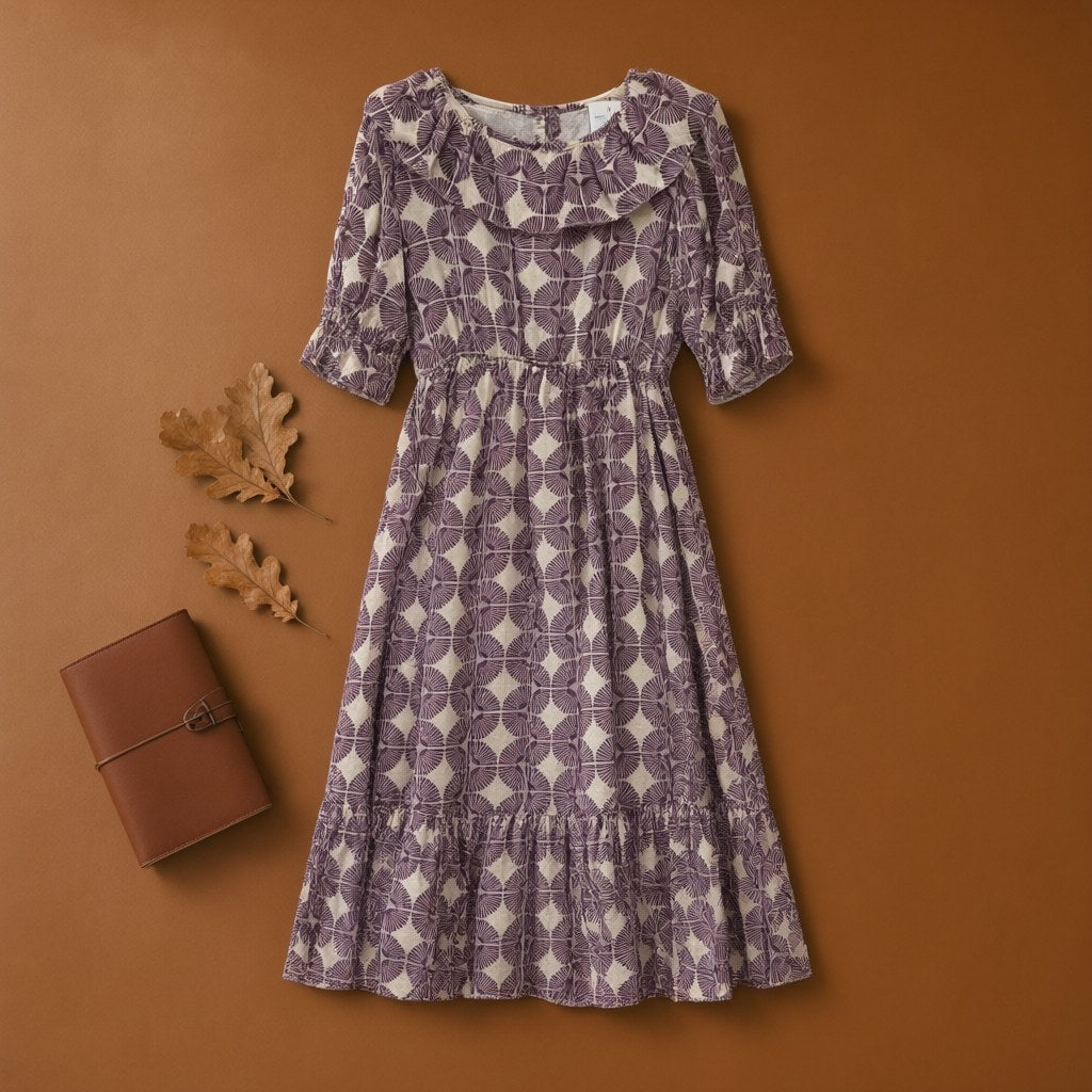 Vestido midi mayte desde arriba para mujer Angara Moda