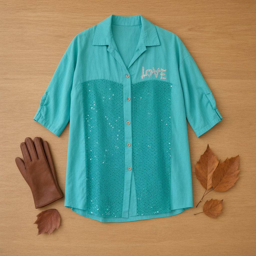 Camisa infiniti desde arriba para mujer Angara Moda