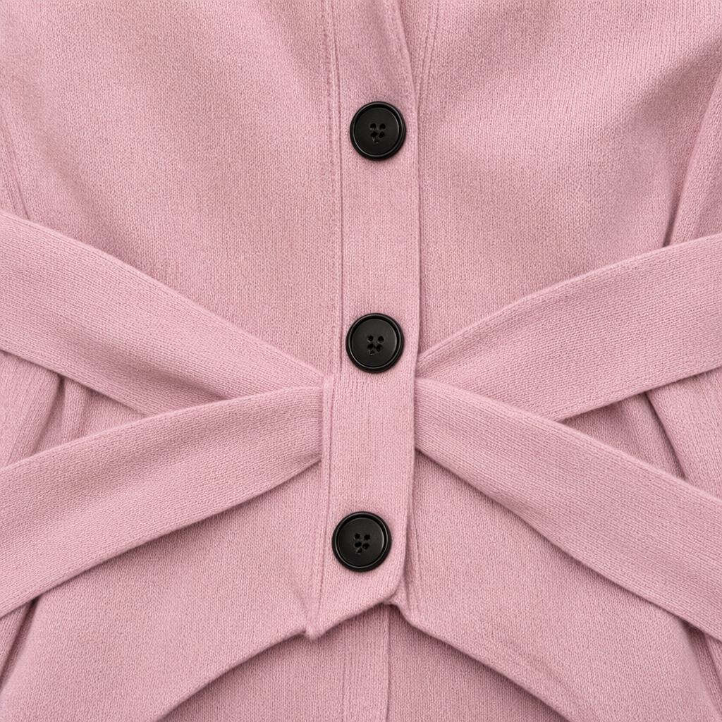 Detalle del tejido de Chaleco elie para mujer Angara Moda