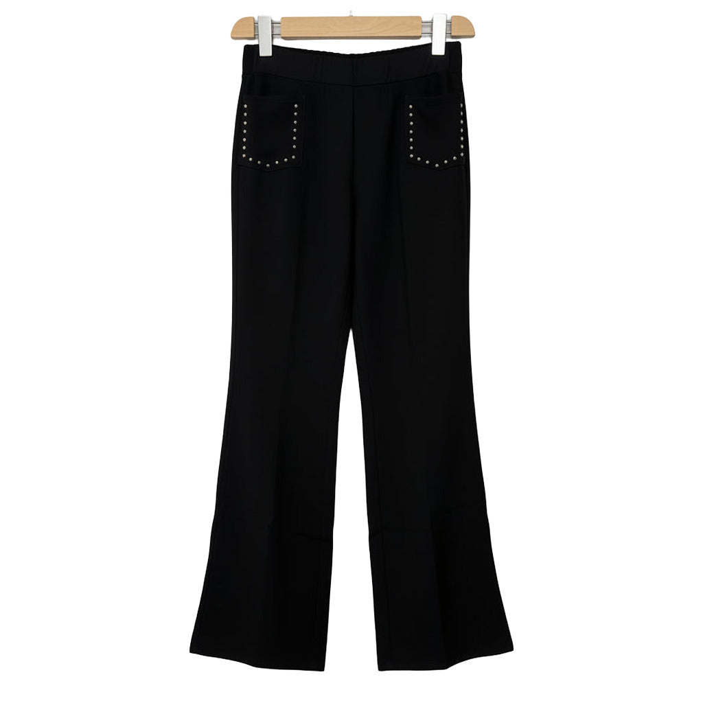 Pantalon tachitas sobre fondo blanco para mujer Angara Moda