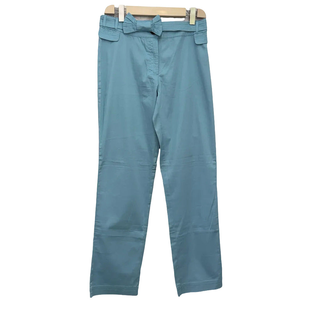 Pantalón Eider en color Azul celeste sobre fondo blanco para mujer Angara Moda