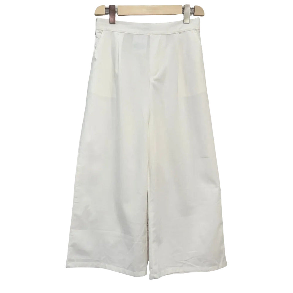 Pantalón Dafne en color Blanco sobre fondo blanco para mujer Angara Moda