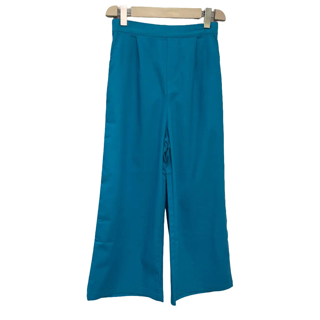 Pantalón Dafne en color Azul celeste sobre fondo blanco para mujer Angara Moda