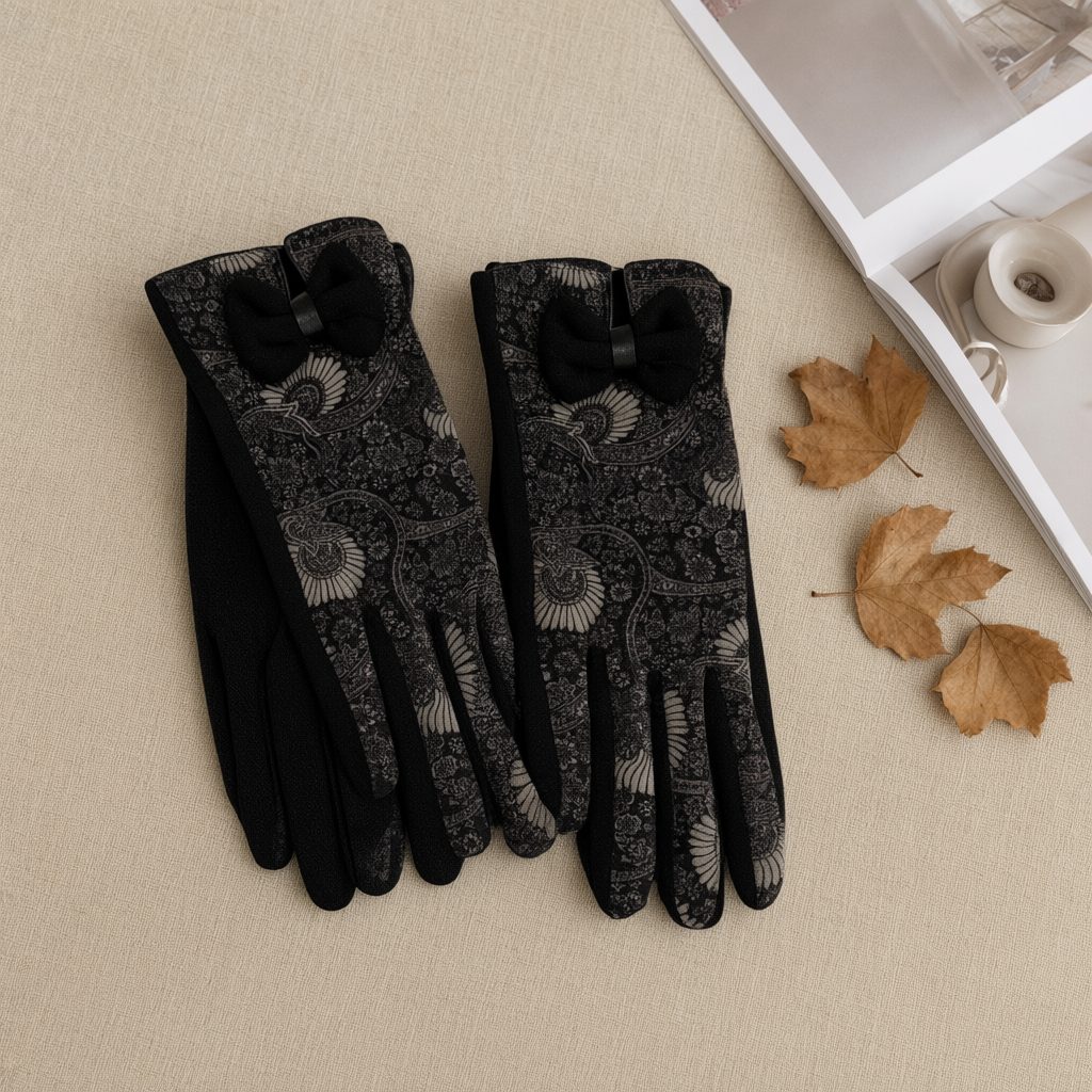 Guantes pajarita desde arriba para mujer Angara Moda