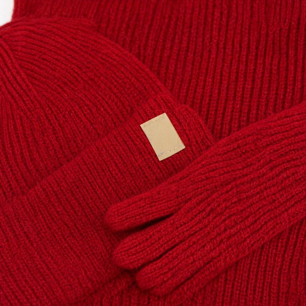 Detalle del tejido de Conjunto escandinavo para mujer Angara Moda