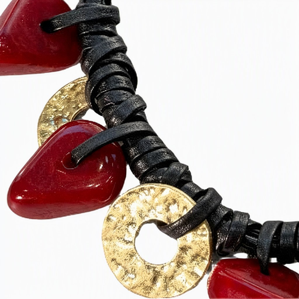 Detalle de Collar corto sara para mujer Angara Moda
