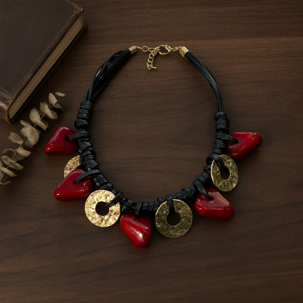 Collar corto sara desde arriba para mujer Angara Moda