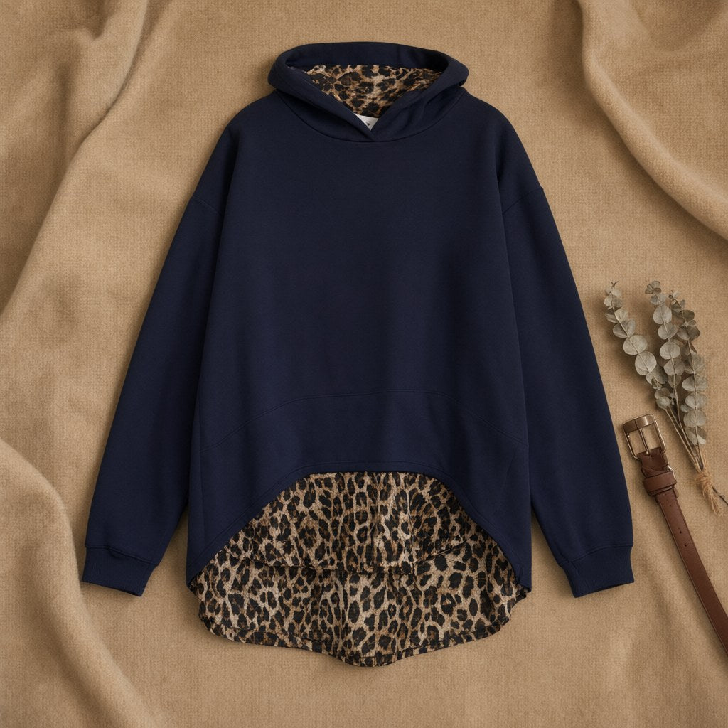 Sudadera leopardo26 desde arriba para mujer Angara Moda