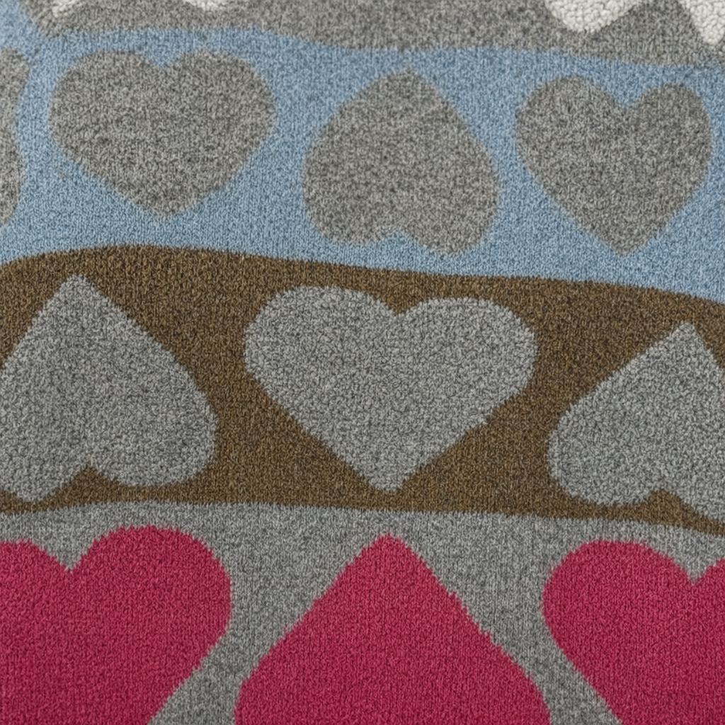 Detalle del tejido de Jersey purpel para mujer Angara Moda