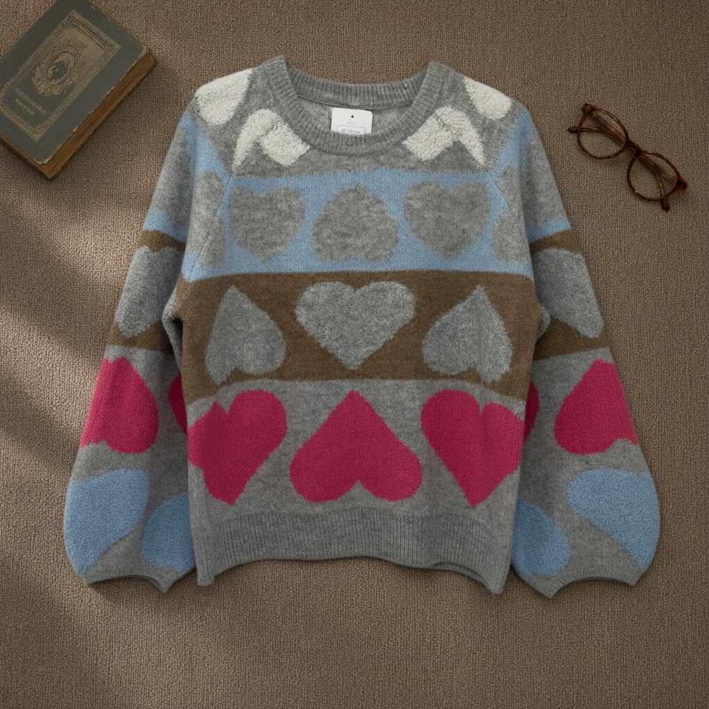 Jersey purpel desde arriba para mujer Angara Moda