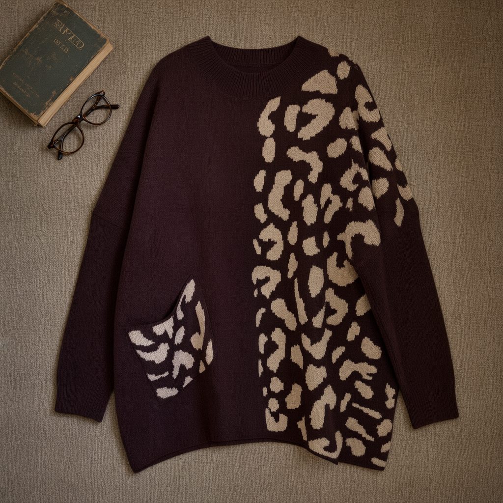 Jersey semileo desde arriba para mujer Angara Moda