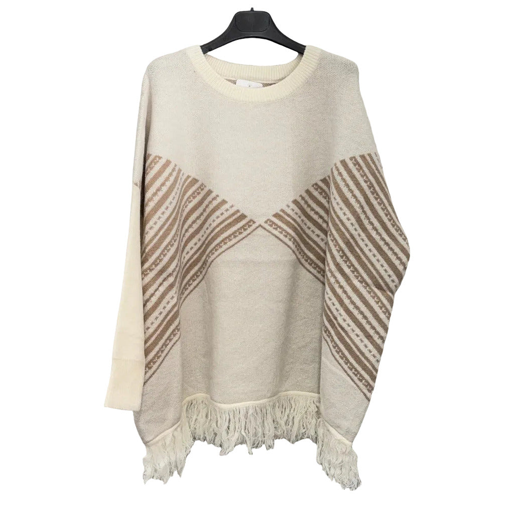 Jersey machupichu sobre fondo blanco para mujer Angara Moda