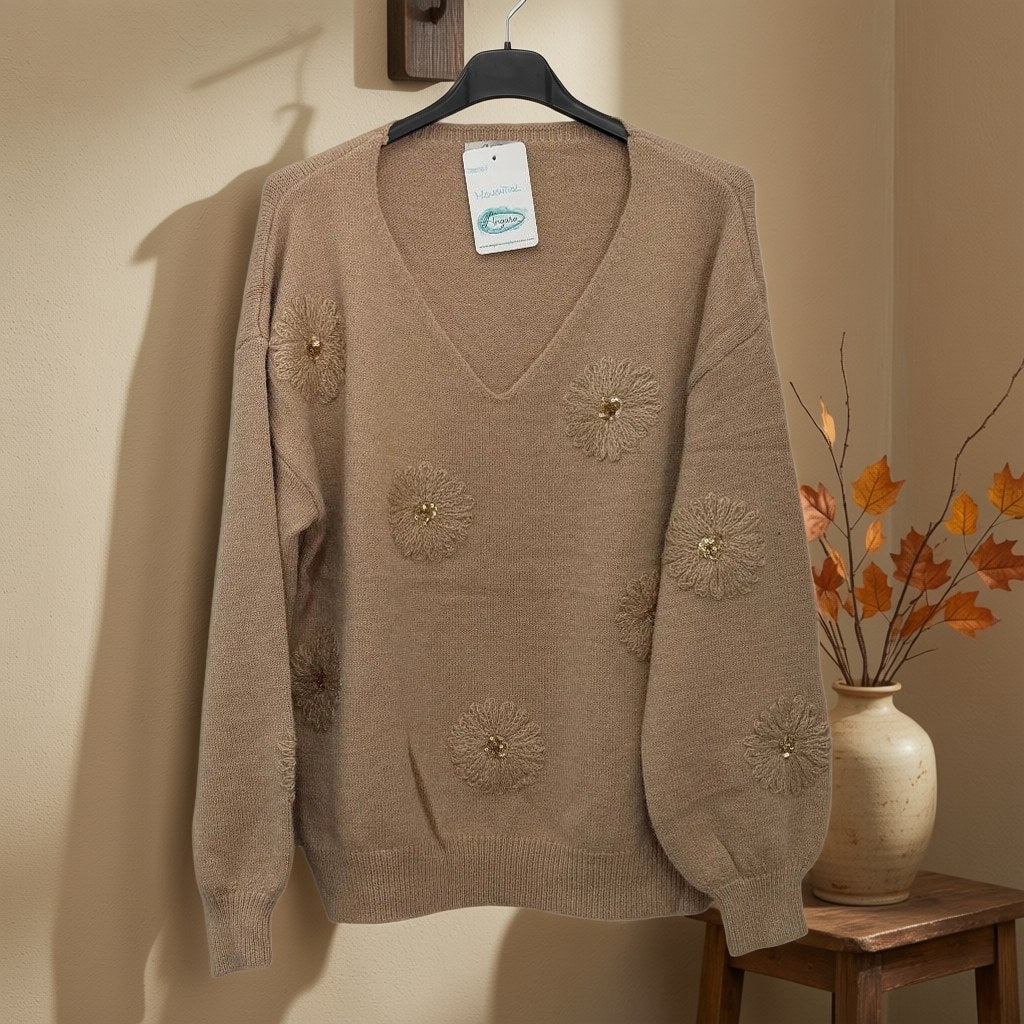 Jersey manantial colgada en un ambiente para mujer Angara Moda